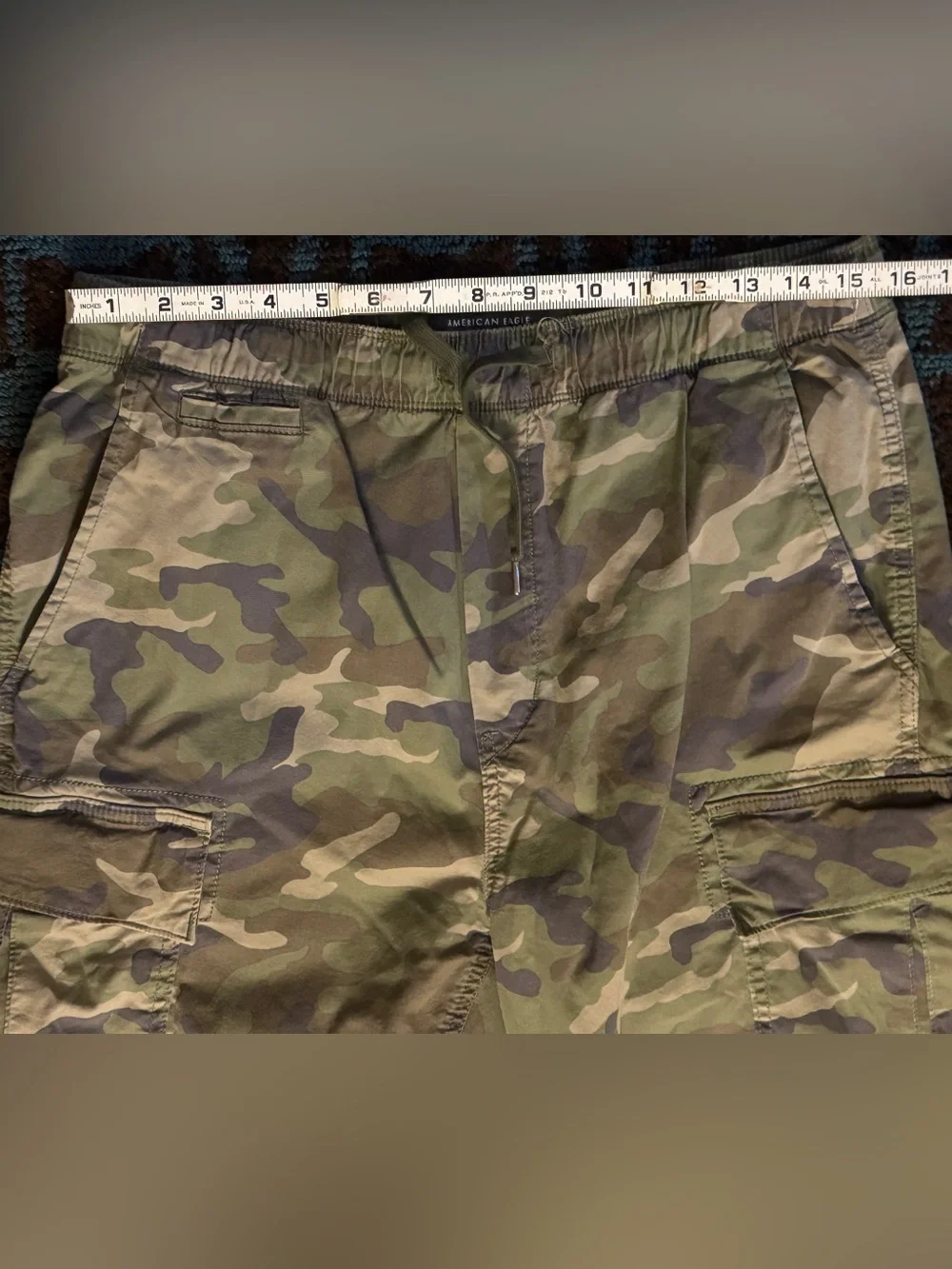 American Eagle Outfitters camouflage cargo